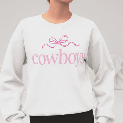Cowboys Bow Mascot SVG Digital Download Design File