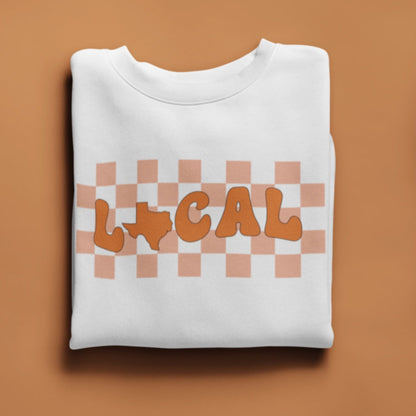 Texas Retro Checkerboard SVG Digital Download Design File