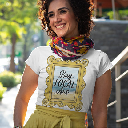 Buy Local Art T-Shirt Design Sublimation