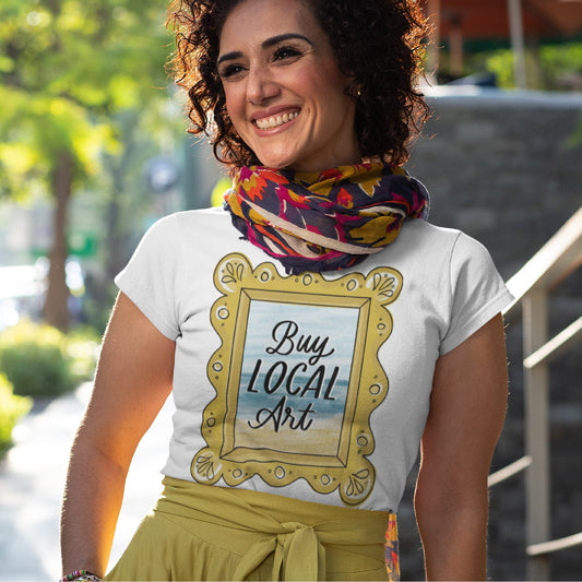 Buy Local Art T-Shirt Design Sublimation