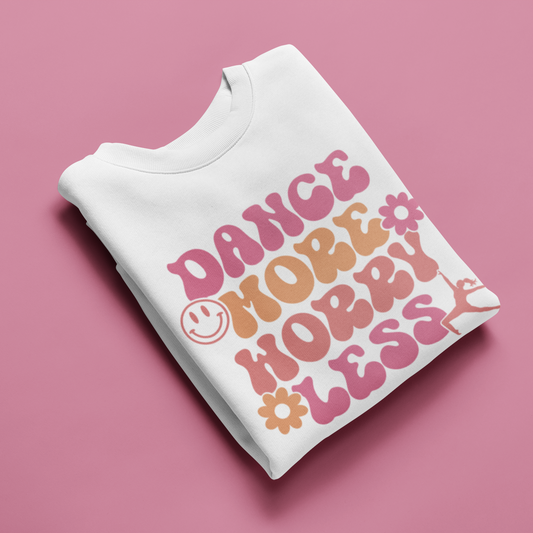 Dance More Worry Less Happy Face Digital Download Design File