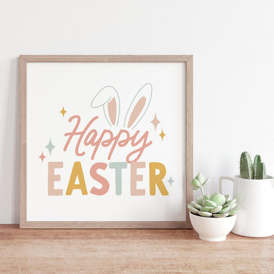 Happy Easter Digital Download Design File