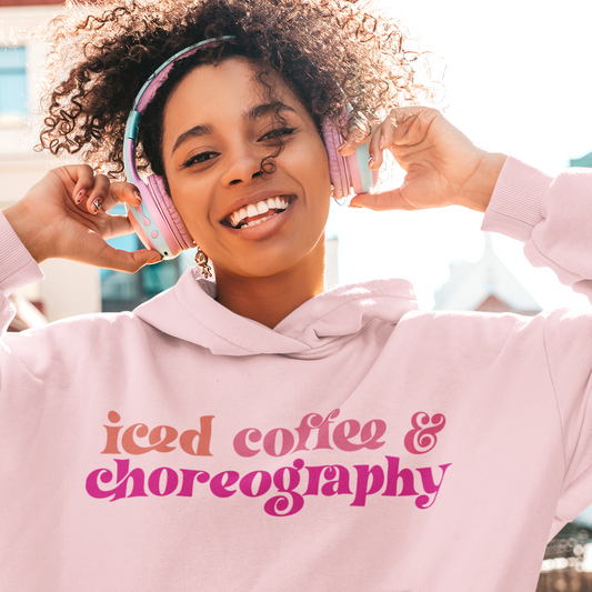 Iced Coffee and Choreography SVG Digital Download Design File
