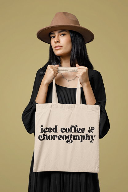 Iced Coffee and Choreography SVG Digital Download Design File