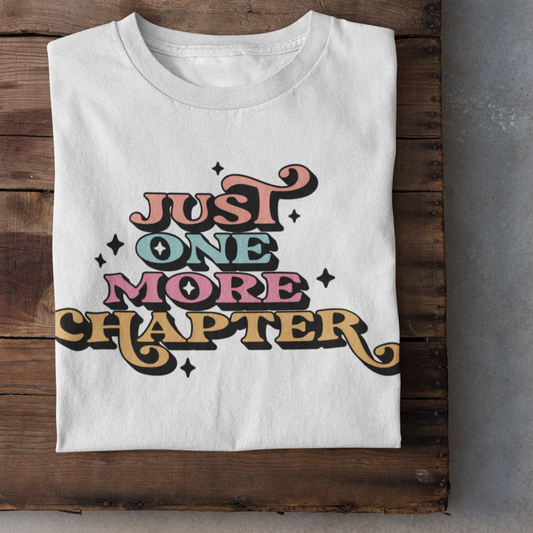 Just One More Chapter SVG Digital Download Design File