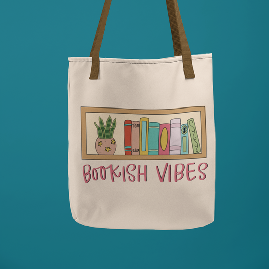 Bookish Vibes PNG Digital Download Design File
