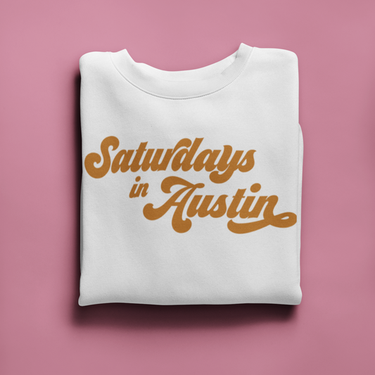 Saturdays in Austin Texas SVG Digital Download Design File