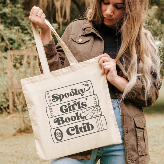 Spooky Girls Book Club SVG Digital Download Design File