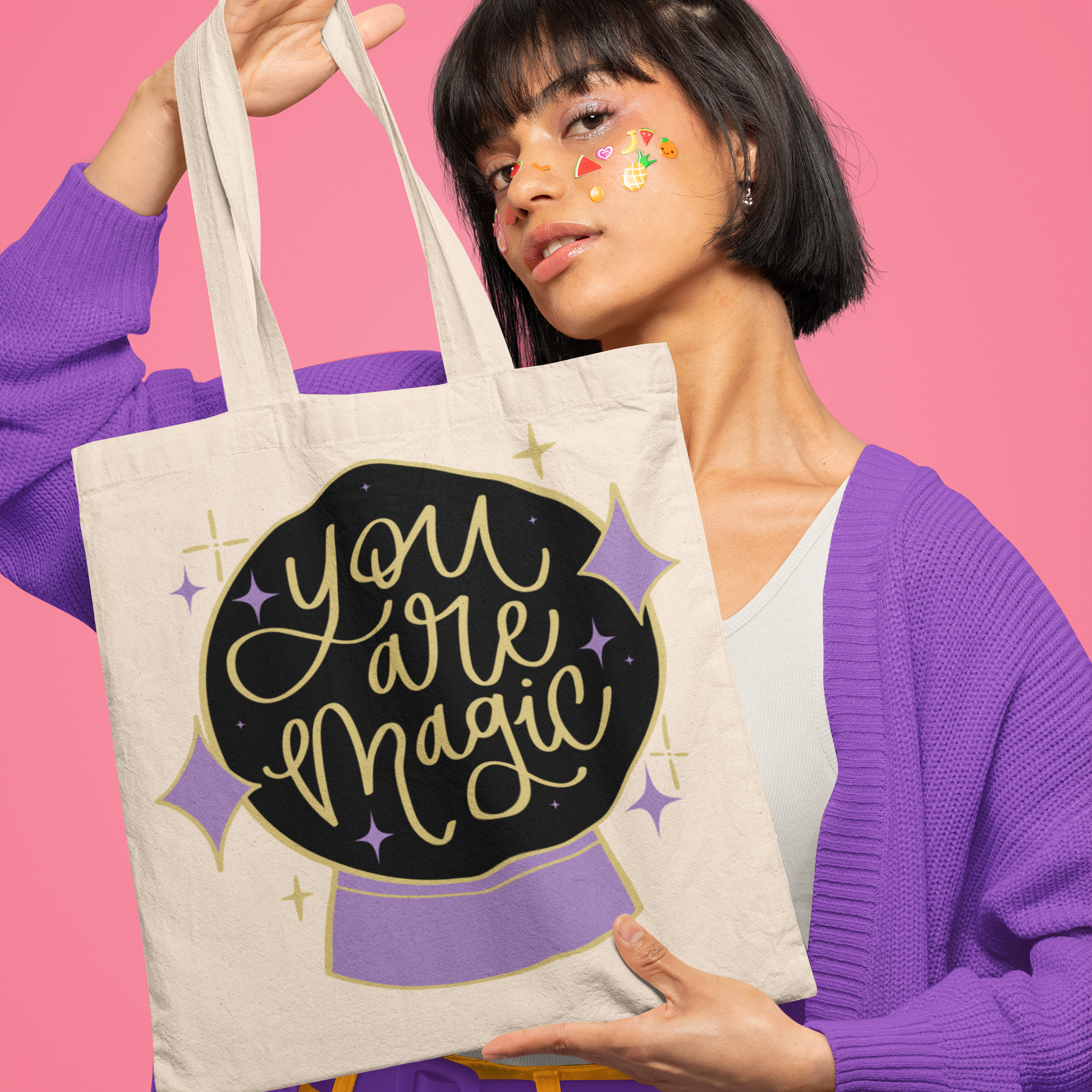 you are magic design file tote bag svg
