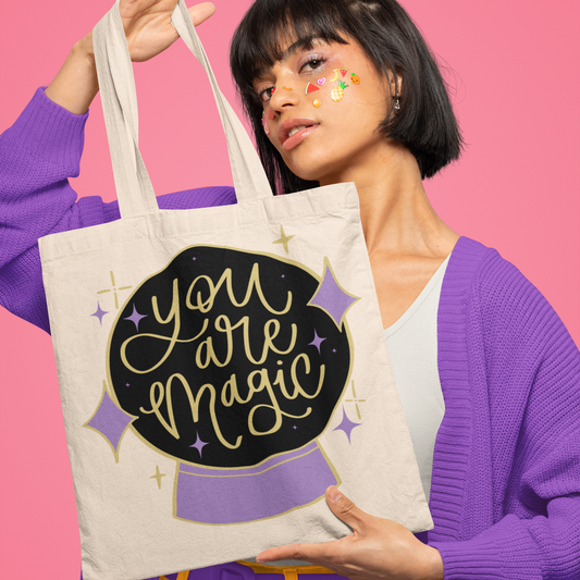 you are magic design file tote bag svg