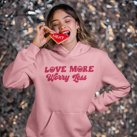 Love More Worry Less Digital Download Design File