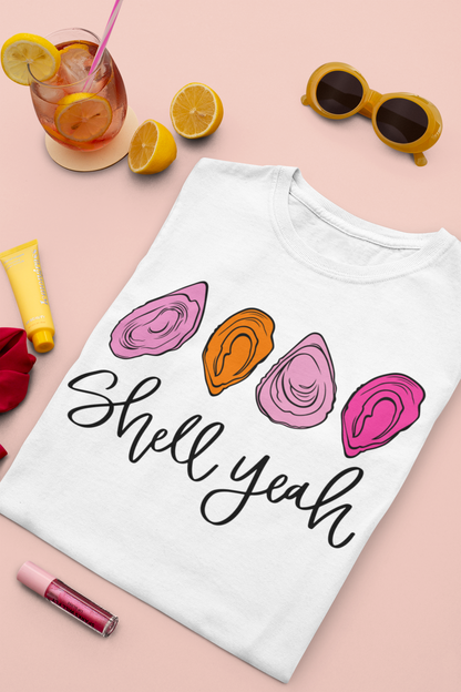 Shell Yeah T-Shirt Design File SVG